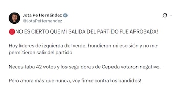 Jota Pe Hernández sobre su proceso de escisión