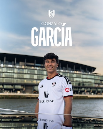 Gonzalo García firmó con Fulham de Inglaterra