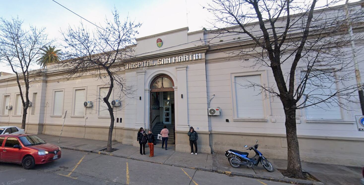 Ambas mujeres fueron trasladadas de urgencia al Hospital San Martín