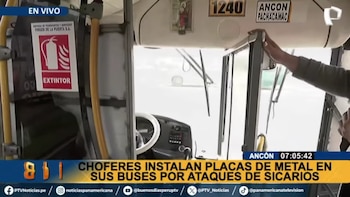 Empresas de buses blindan sus