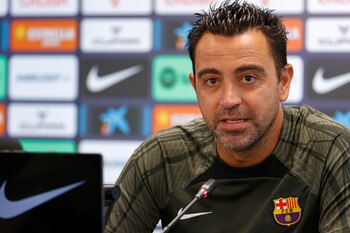 El técnico del FC Barcelona,