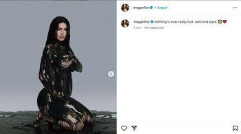 Megan Fox celebró su embarazo