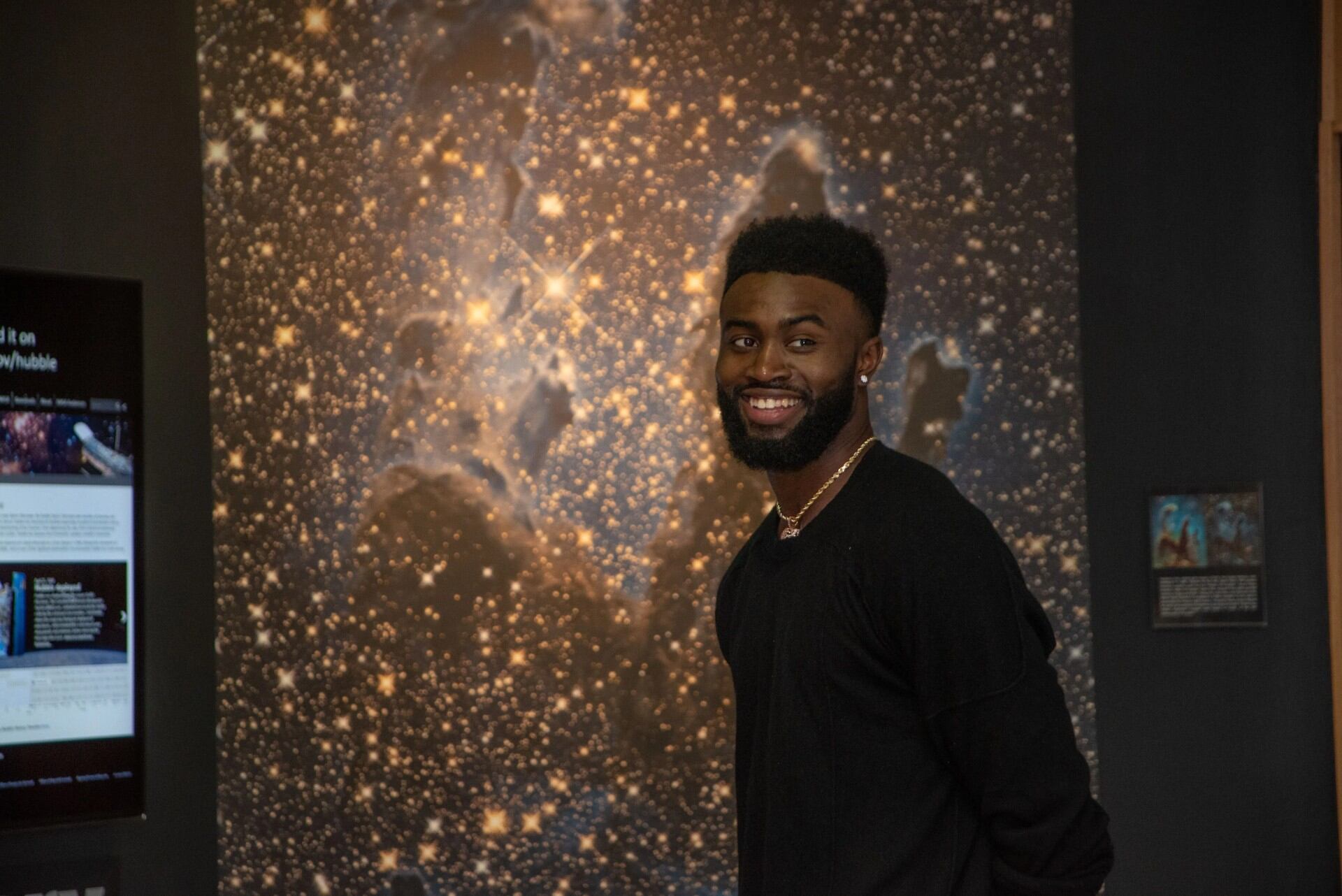 Jaylen Brown tuvo una charla con astronautas de la NASA (Crédito: NASA)