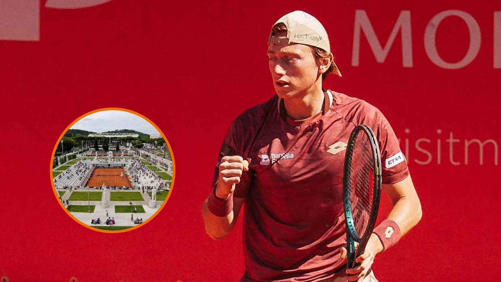 Ignacio Buse accede por primera vez de forma directa a un Masters 1000. Crédito: ATP.