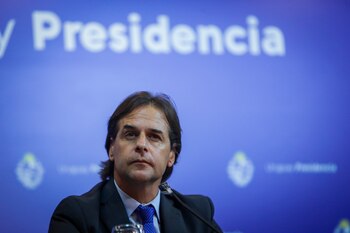 El presidente de Uruguay, Luis