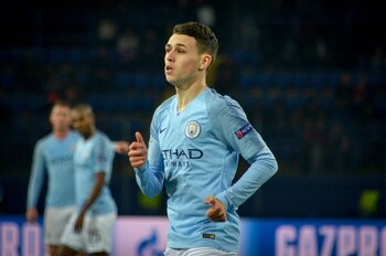 Phil Foden ha jugador solamente 10 minutos en la Premier League pero ha tenido más rodaje en la Copa de la Liga y en la Champions League (Shutterstock)