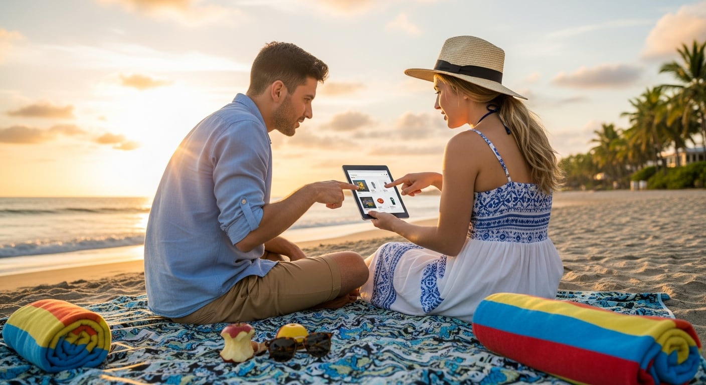 Herramientas de planificación inteligente como la IA SOFIA permiten crear paquetes personalizados que integran vuelo, hotel y servicios adicionales. (Imagen Ilustrativa Infobae)