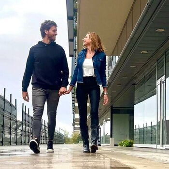 El ex jugador Federico Giuliani confirmó su noviazgo con la periodista Alina Moine