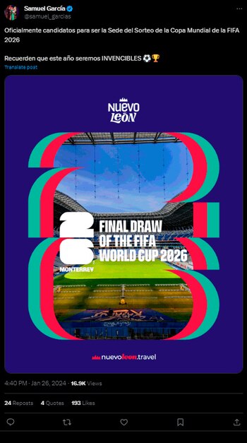 El Gobernador de Nuevo León,