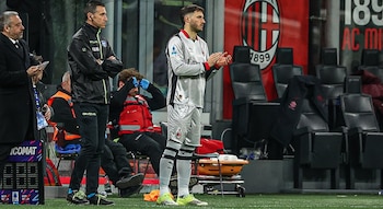 Giménez reapareció en San Siro