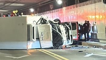 Accidente en el túnel de Oriente, Antioquia deja hasta el momento 8 personas heridas: autoridades atienden la emergencia