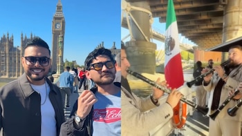 Tras ser interrumpidos por la policía, Banda El Recodo vuelve a tocar cerca del Tower Bridge de Londres: “No nos rajamos”