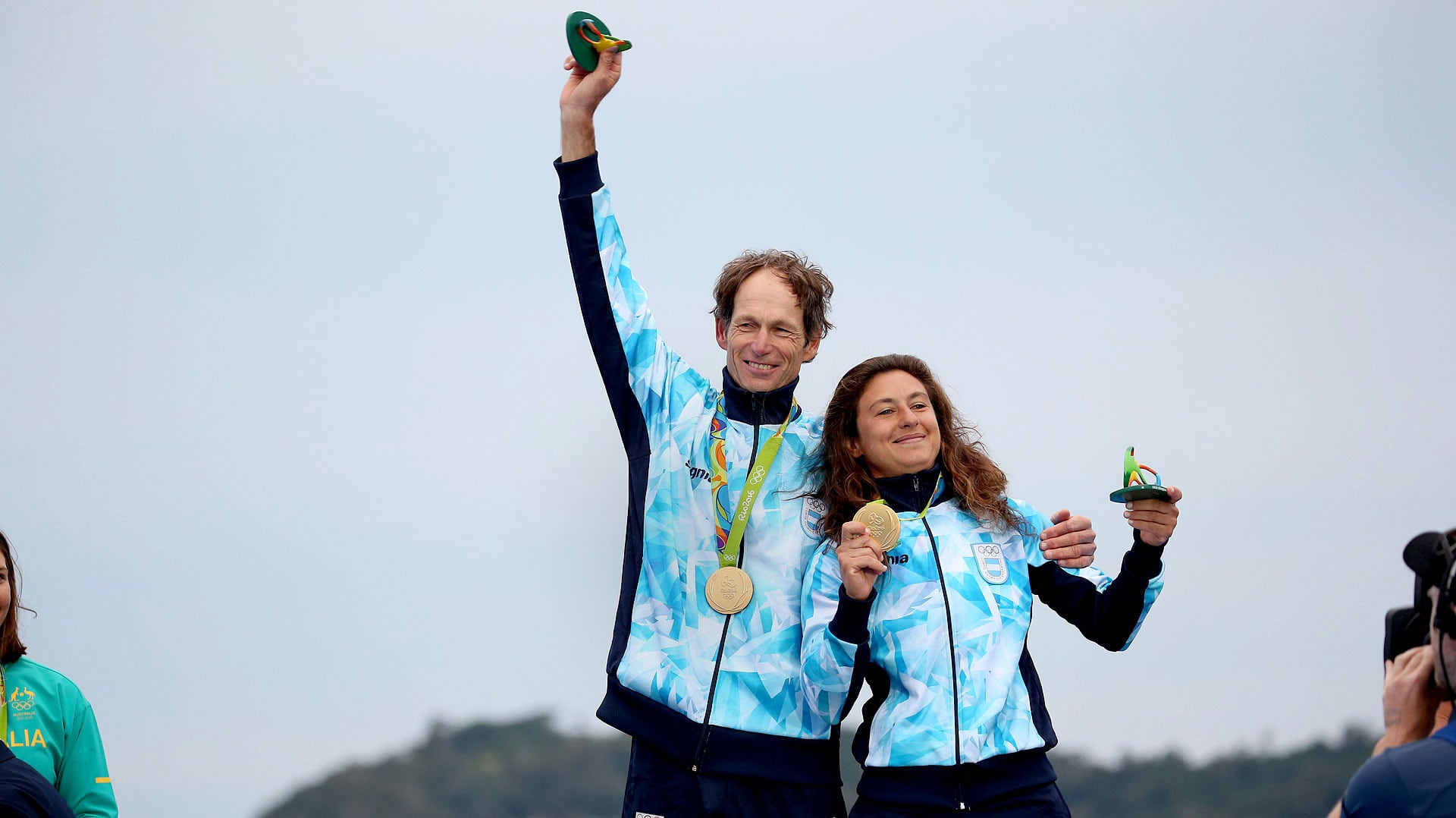El oro y el podio. Un momento inolvidable para Lange y Carranza (Nicolás Stulberg)