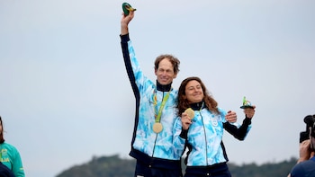 El oro y el podio. Un momento inolvidable para Lange y Carranza (Nicolás Stulberg)