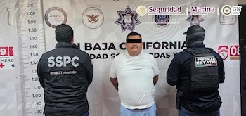 Israel Leonel "N", alias “El Isra”, identificado por las autoridades como operador regional de Los Rusos. (Crédito: @GabSeguridadMX)