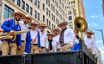 La Cimarrona La Vaqueta, originaria de Liberia, participará por segundo año consecutivo en el Desfile de la Hispanidad de Nueva York. Cortesía: Cimarrona La Vaqueta Costa Rica