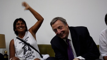 Milagro Sala y el ex