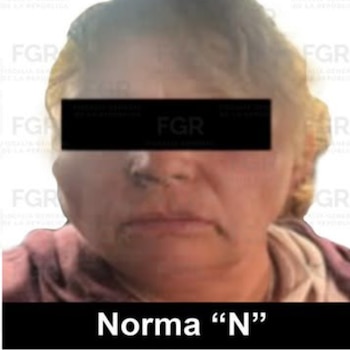 Norma "N" fue detenida el día que la banda asesinó a un elemento de la Policía Federal Ministerial. Crédito: FGR