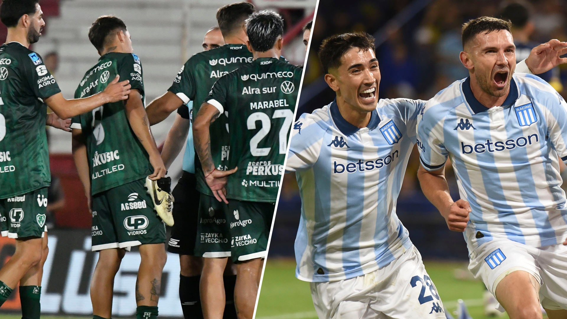 Sarmiento y Racing completarán la jornada del martes en el Torneo Apertura