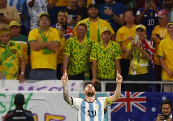 Su festejo clásico, con los