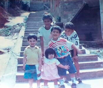 José Gregorio junto a otros