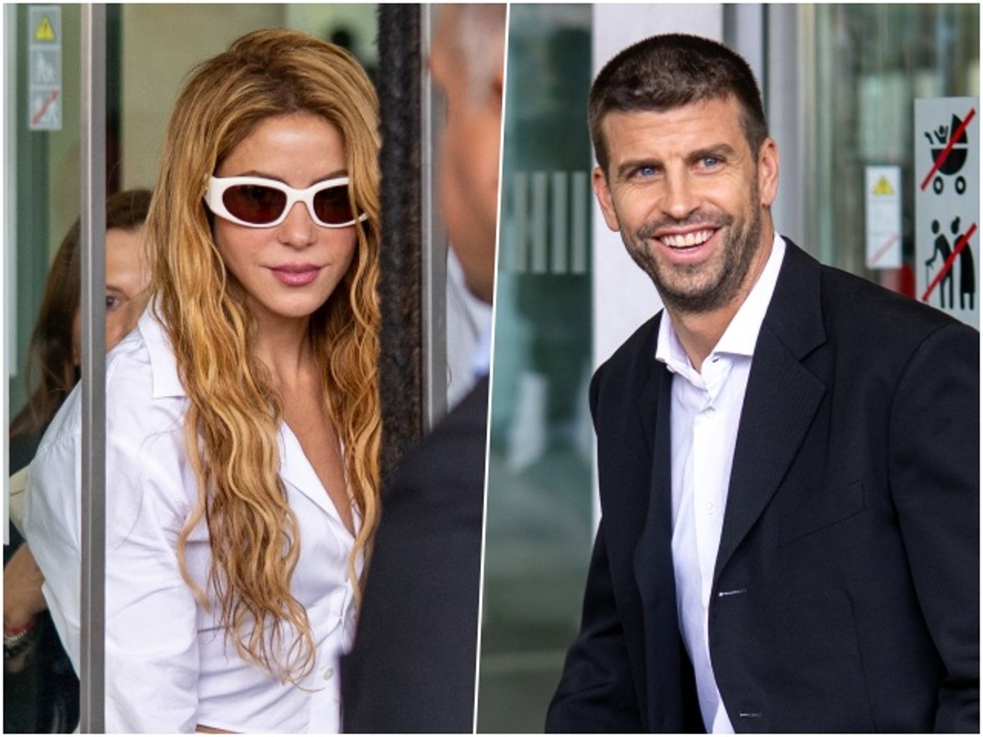 17/09/2026 Shakira y Piqué a la salida de los juzgados de BarcelonaEUROPA ESPAÑA SOCIEDAD