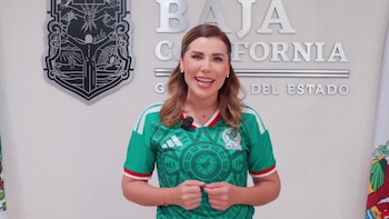 Gobernadora de Baja California anuncia “asistencia a clases opcional” para la inauguración del Mundial