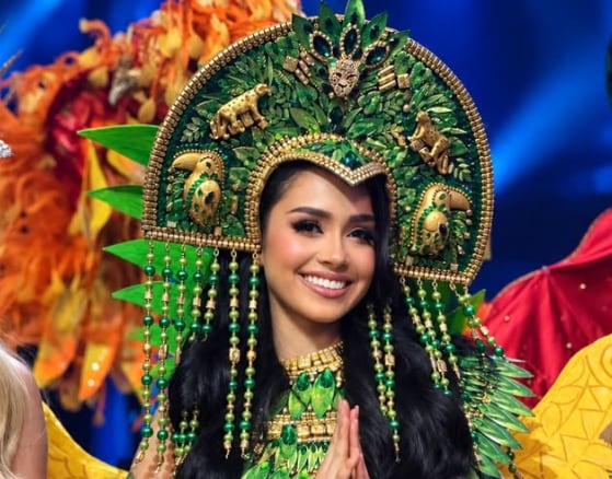 Valeria Amaya sigue pisando fuerte en Bangkok y este 7 de octubre escribió uno de los capítulos más brillantes de su travesía en Miss Grand International 2026 (Cortesía: CNB El Salvador).
