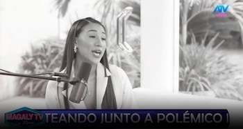 Samahara Lobatón denuncia a Bryan Torres y revela presunta violencia económica, según Magaly Medina. Captura: Magaly TV La Firme.