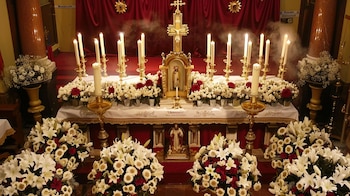 Las tradiciones de Semana Santa que siguen emocionando: la visita a las siete iglesias toma protagonismo - crédito imagen de referencia/Midjourney