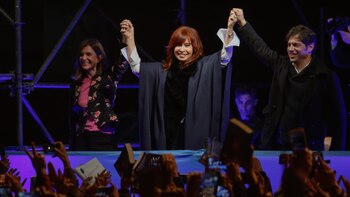 Fernanda Raverta, Cristina Kirchner y