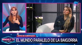 Magaly Medina rompe su silencio y responde a Alejandra Baigorria tras entrevista en ‘Día D’. Captura: Magalt RV La Firme.