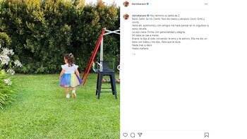 El tierno posteo de Darío