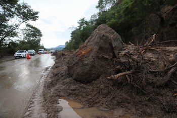 Vista de una carretera en