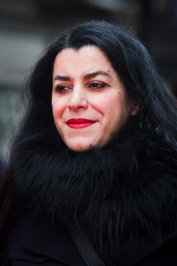 Lla cineasta, historietista, dibujante y pintora, asentada en Par�s, Marjane Satrapi. EF/EPA/VICKIE FLORES/Archivo