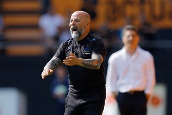 El argentino Jorge Sampaoli, actual