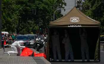 ARCHIVO - La policía de
