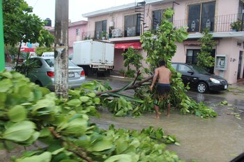 Las calles de Manzanillo, Colima,