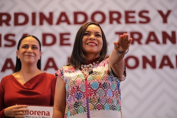 La senadora es la virtual candidata de Morena al estado
