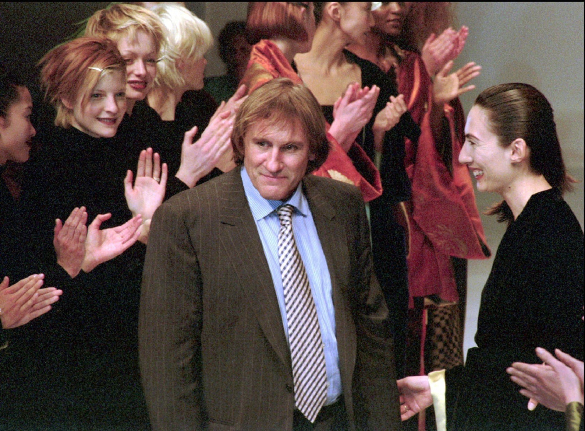 Gerard Depardieu en Milán, 1996 (Foto: AP / Luca Bruno)