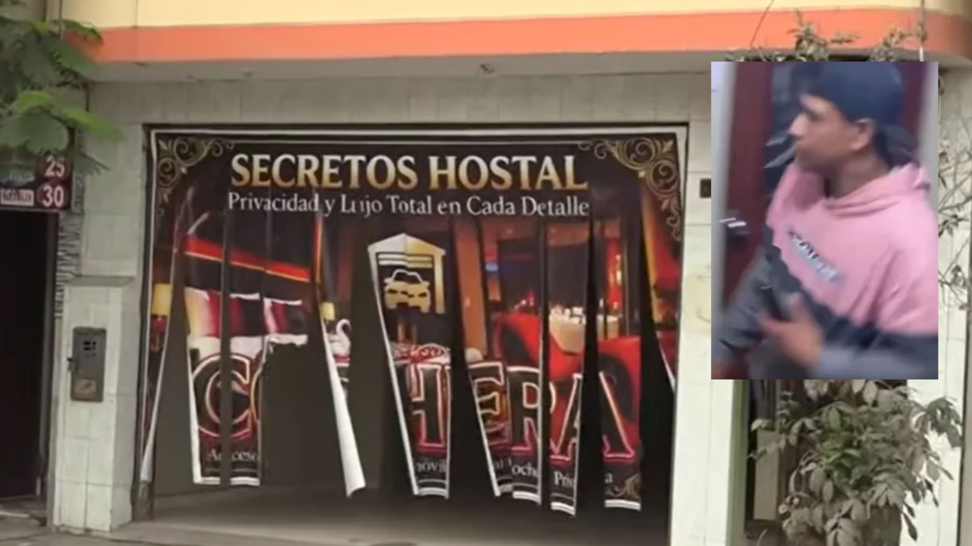 Un recepcionista resultó herido tras recibir disparos de un sujeto que ingresó a un hostal de Puente Piedra durante la madrugada - Créditos: Captura de pantalla de Latina.