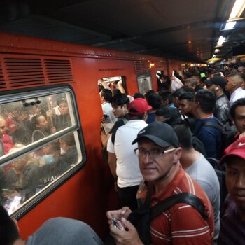 Caos en el Metro de