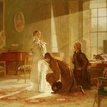 La reina Victoria en Buckingham Palace (Instagram: The Royal Family)