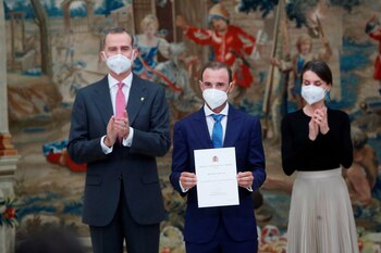 Los reyes Felipe y Leticia