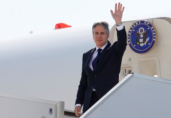 El secretario de Estado del país norteamericano insiste en que están trabajando en una desescalada de las tensiones en Medio Oriente (REUTERS/Ciro De Luca/Pool)