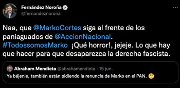 Noroña aseveró que para que