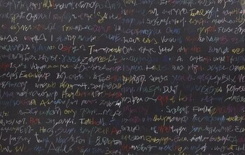 "Palabra de época", lapiz sobre