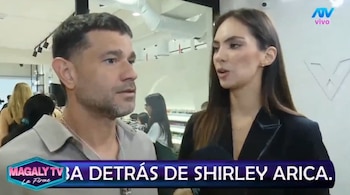 ¿Crisis antes del aniversario? Natalie Vértiz expone a Yaco por olvidar detalles en sus 11 años de casados. Captura: Magaly TV La Firme.