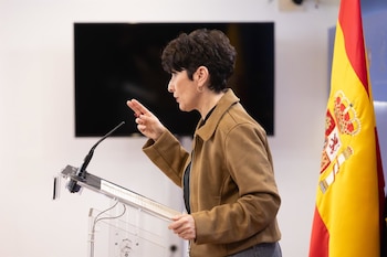 24/02/2026 La portavoz del PNV en el Congreso, Maribel Vaquero, durante una rueda de prensa en el Congreso, a 24 de febrero de 2026, en Madrid (España).
POLITICA
Eduardo Parra - Europa Press