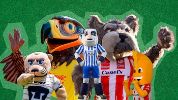 Las mascotas de los equipos